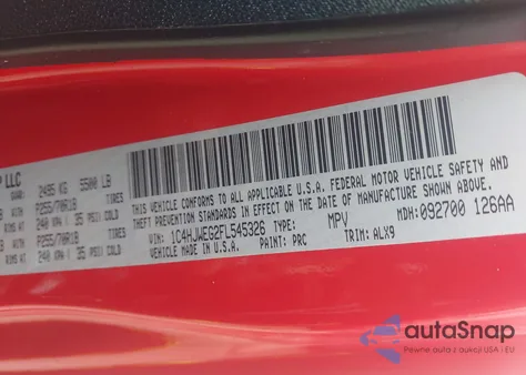 2015 Jeep Wrangler Unlimited Sahara from USA, damaged, VIN 1C4HJWEG2FL545326